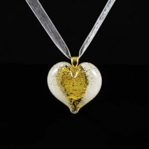 Angel Wings Pendant with 24k Gold Bail