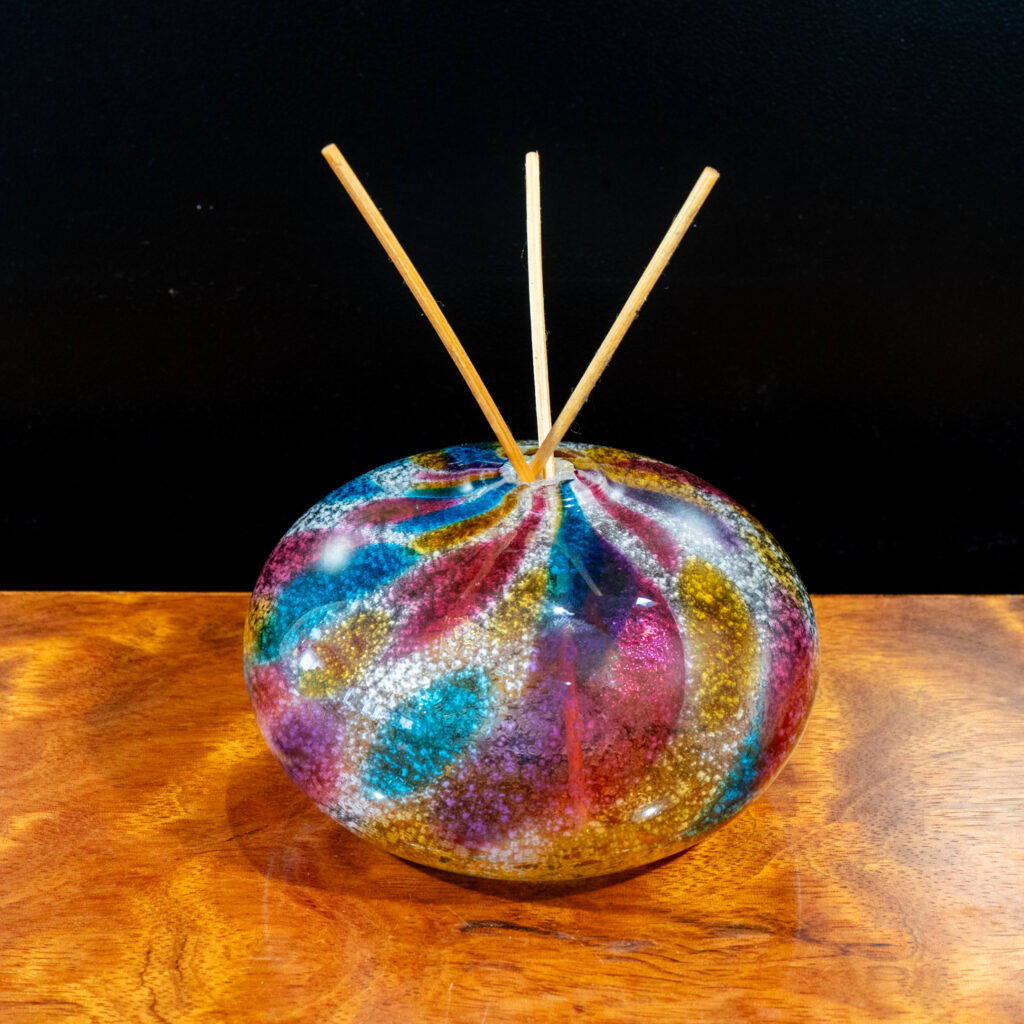 A reed diffuser of scent