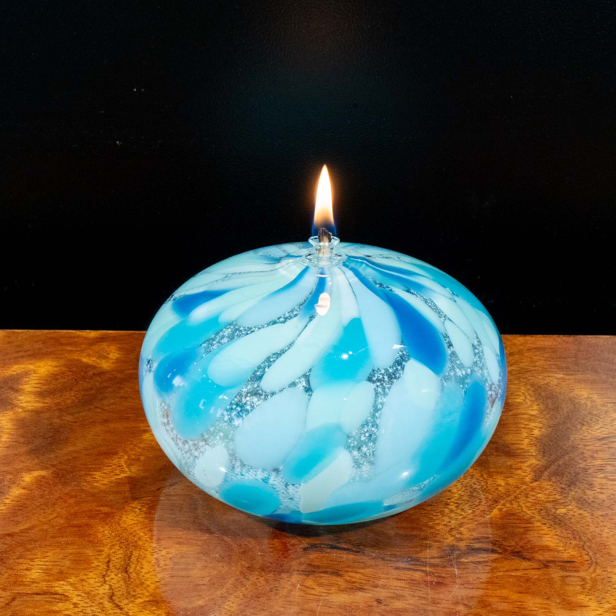 Seaglass Oil Lamp